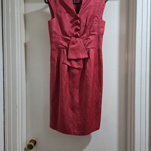 Nanette Lepore Vibrant Pink Midi Dress